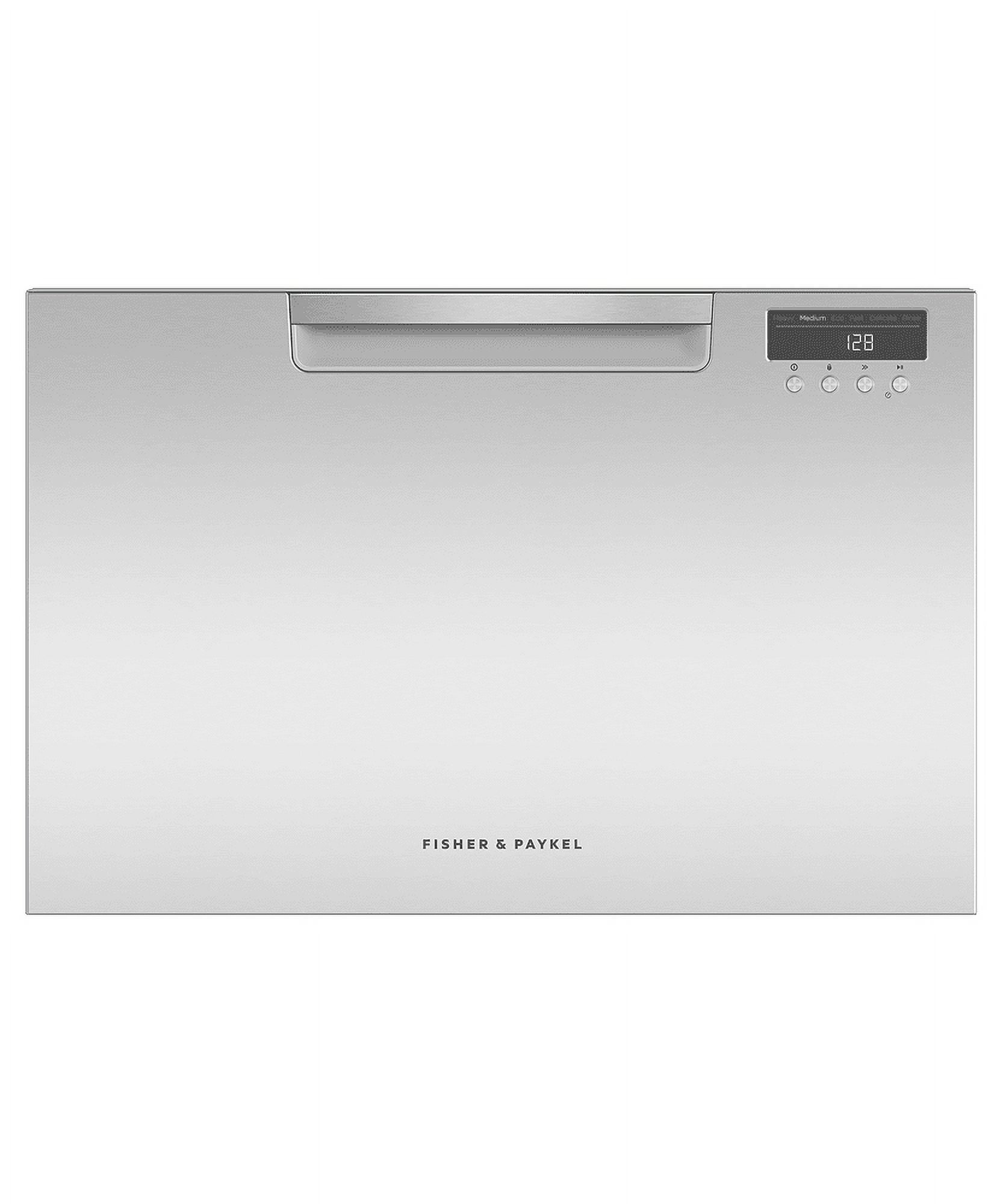 EZKleen Stainless Steel Built-In Single Drawer Dishwasher