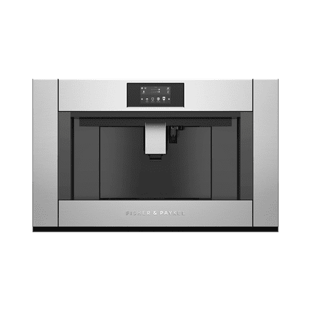 Fisher & Paykel - Single Serve Built-in Coffee Maker and Espresso Machine - Stainless Steel