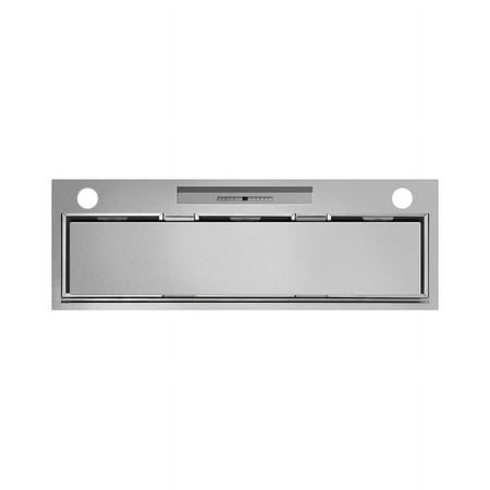 Fisher & Paykel - Perimeter Insert 36" Externally Vented Range Hood - Brushed stainless steel