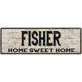 thumbnail image 1 of FISHER Rustic Home Sweet Home Sign Gift 6x18 Metal Decor 106180084100, 1 of 1