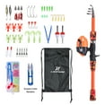 thumbnail image 1 of FISHING Spinning Rod,Reel Set Pole With Reel Combo Rod Reel Rod And Reel Set Play Lures Kit With Combo 16.5'' To Kids Pole Rod 16.5'' To 64.9'' Mewmewcat Pole Reel Lures 64.9'' Pole Reel, 1 of 6