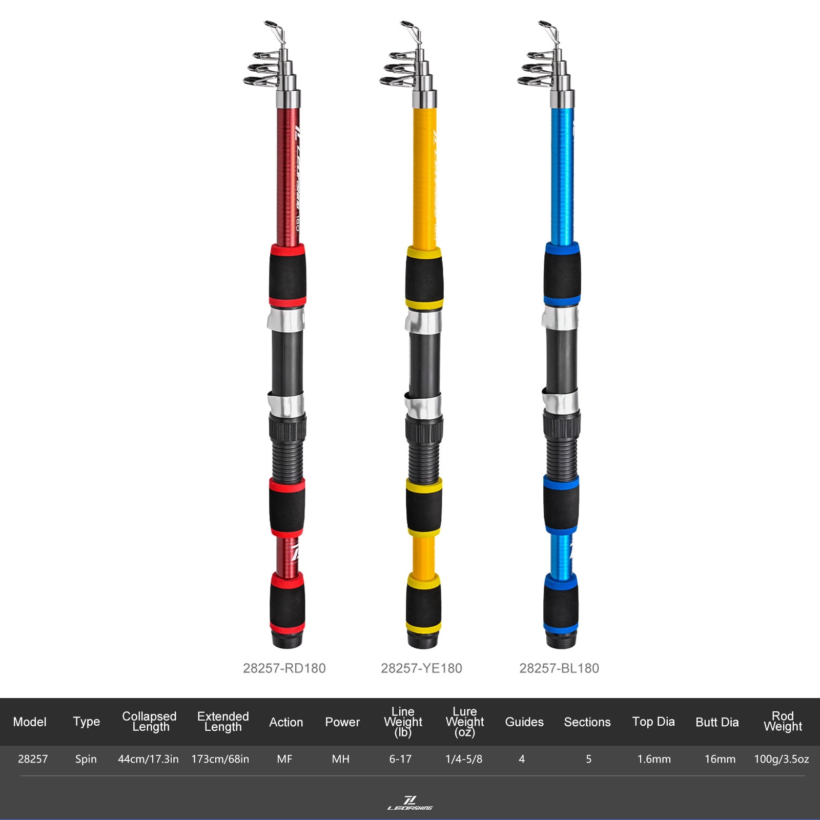 FISHING Spinning Rod,Reels Lures Set Combos Rods Reels Reel Combos Rods