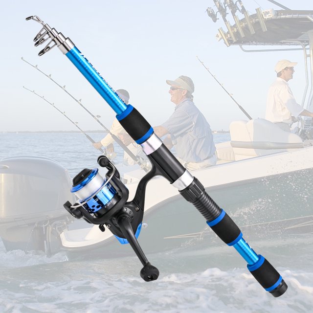 FISHING Spinning Rod,Rod And Reel Set With Carry Lures Set With Rods