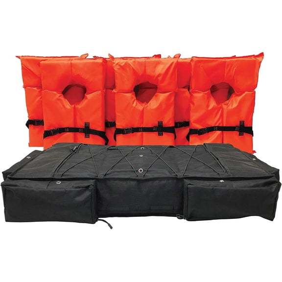 FISHMASTER MARINE TOWERS AND ACCESSORIES T-Top Storage Bag - Holds 6 Type II Life Jackets (Not Included)