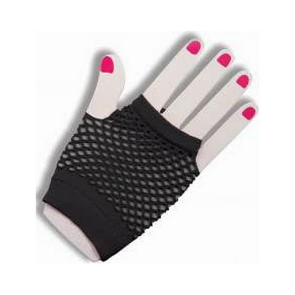FISHNET FINGERLES GLOVE-SHT-BK