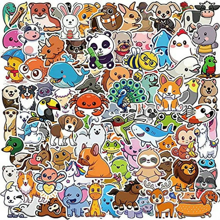 100 Pcs Protect Nature Theme Waterproof Stickers For Water Bottle,laptop,skateboard  Decals Gifts