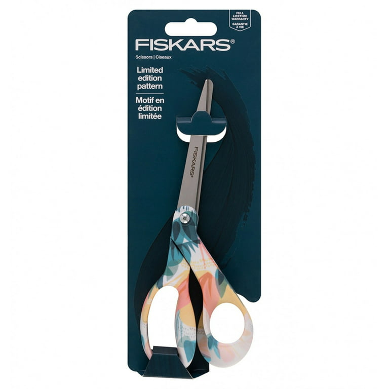 Fiskars Abstract Painting Deco 8 Premier Bent Scissors