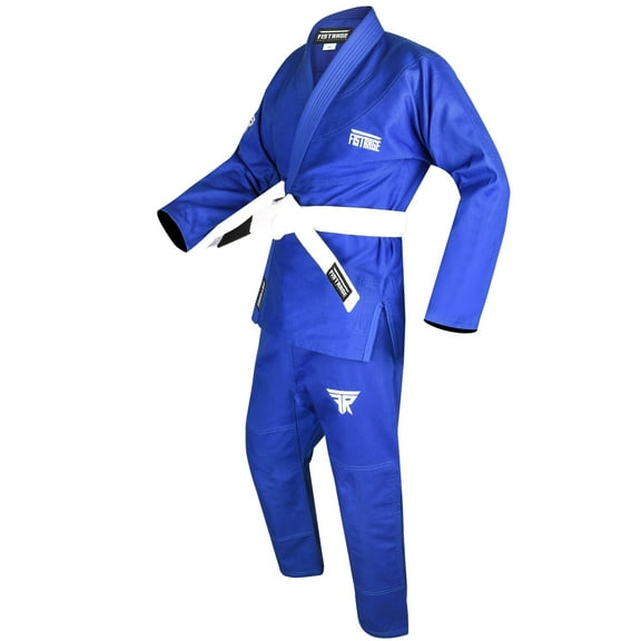 FISTRAGE JIU JITSU GI with Free BELT - Blue