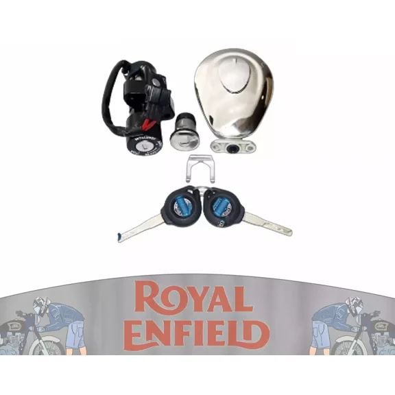 FIT FOR GENUINE ROYAL ENFIELD HUNTER 350 COMMON KEY SET (RAP00025/A/C)