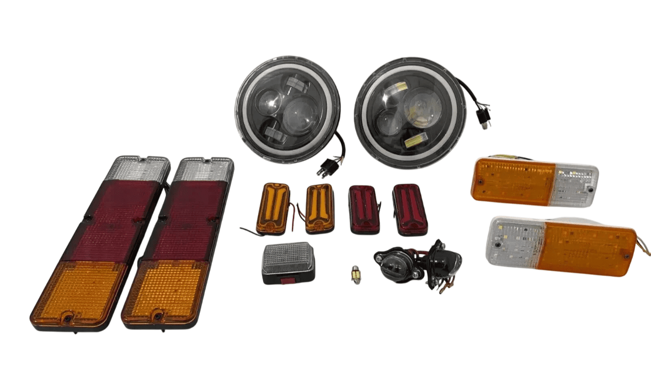 Complete LED Light Set – Fits Suzuki Samurai, Sierra, Jimny – Headlights + Tail Lights
