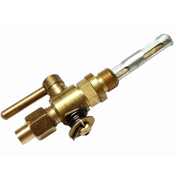 FIT FOR TRIUMPH NORTON BSA FUEL PETROL GAS TANK TAP PETCOCK 1/4'' BRASS