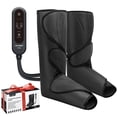 thumbnail image 1 of FIT KING Leg Massager for Circulation, Leg and Foot Compression Massager with 3 Intensities 2 Modes 2 Extensions FSA/HSA Eligible, 1 of 8