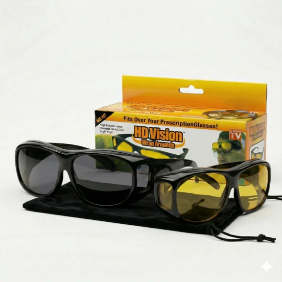 FIT OVER Sunglasses Polarized Lens Cover RX Prescription Glasses UV400