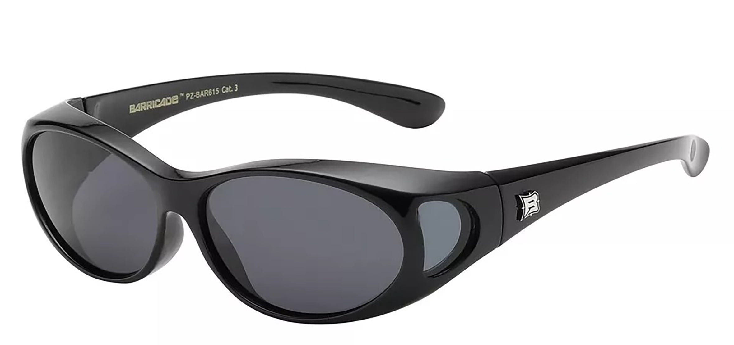 SA106 Polarized Anti-Glare Oval Mod Fit Over Sunglasses – Pilot Style – UV400 – Men's Multicolor Metal 1 thumbnail image