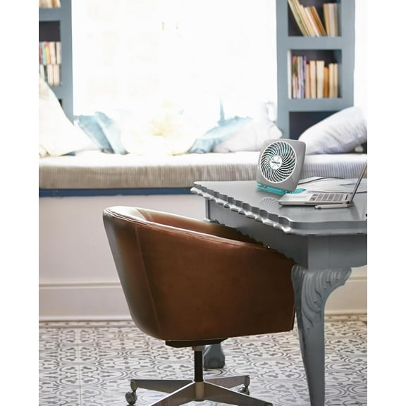 FIT Personal Circulator Fan with Fold- Design, Directable Airflow, Compact Size, Perfect for Travel or Desktop Use
