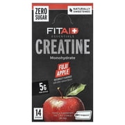 FITAID Essentials, Creatine Monohydrate, Fuji Apple, 14 Sticks, 0.22 oz 6.2 g Each