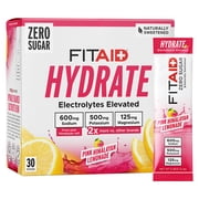 FITAID HYDRATE Pink Himalayan Lemonade 30ct Box