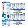 thumbnail image 1 of FITAID RX Zero Sugar, Encapsulated Creatine, Workout Recovery Drink, 24 Pack. All-In-One Blend, BCAAs, Glucosamine, Turmeric, B-Complex, Naturally Sweetened, Blue Raspberry, 12 Fl Oz, 1 of 9