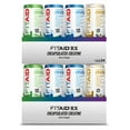 thumbnail image 1 of FITAID RX Zero Sugar, Encapsulated Creatine, Workout Recovery Drink, Variety 24 Pack. All-In-One Blend, BCAAs, Glucosamine, Turmeric, Naturally Sweetened, Juicy Apple, Blue Raspberry, Sour Grape, 1 of 8