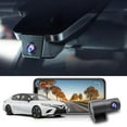 thumbnail image 1 of FITCAMX 4K Dual Dash Cam Suitable for Toyota Camry 2018 2019 2020 L LE SE XSE XLE TRD, Front 2160P + Rear 1080P Video, 128GB Card, 1 of 5