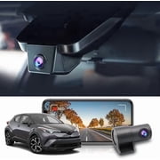 FITCAMX 4K Dual Dash Cam Suitable for Toyota C-HR 2017 2018 2019 2020 LE Limited XLE Premium Model A, Front 2160P Rear 1080P, 128GB Card