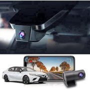 Fitcamx 4K+1080P Dual Dash Cam for Toyota Camry 2018 2019 2020, OEM Integrated WiFi, Night Vision, Loop Recording, 128GB