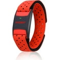 FITCENT Heart Rate Monitor Armband, Bluetooth ANT+ Optical Heart Rate