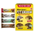 FITCRUNCH Full Size Protein Bars, Designed by Robert Irvine, 6Layer