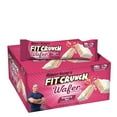 thumbnail image 1 of FITCRUNCH Wafer Protein Bars, Designed by Robert Irvine, 16g of Protein & 1g of Sugar (9 Bars, Raspberry Tart), 1 of 5