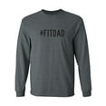 thumbnail image 1 of #FITDAD Adult Long Sleeve T-shirt, 1 of 3