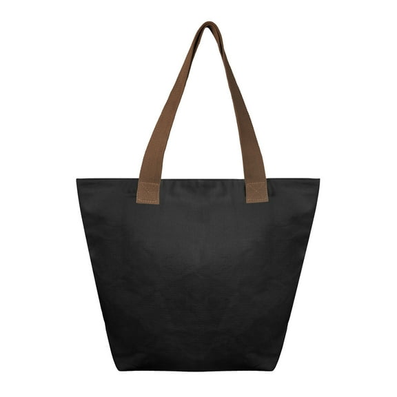 FITDON Canvas Totes Bag with Zip Shoulder Bags Women's Hobos Handbags Large Capacity Shopping Bag