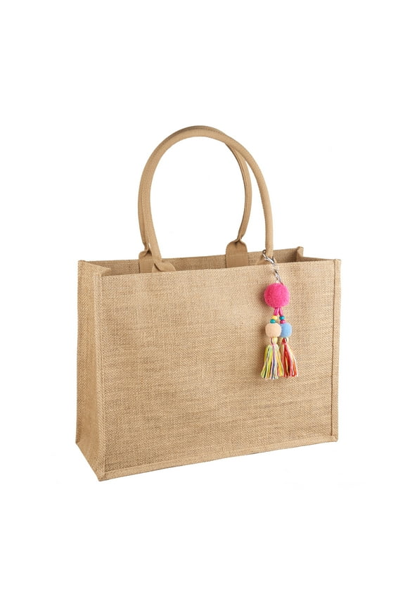 Jute Tote Bag Reusable Grocery Bags Shopping Bag