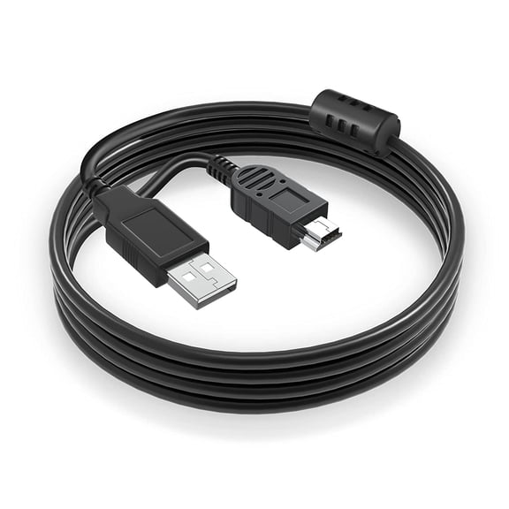 FITE ON 5ft USB Cable Computer PC Laptop Data Sync Cord Compatible with Altec Lansing M602 M602BLK M604 Digital Speaker Audio Dock System Docking Station