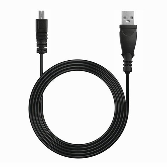 FITE ON 3.3ft USB Mini-8pin Battery Charger Data Cable Cord for Nikon Coolpix S4100 S2800 Camera