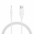 thumbnail image 1 of FITE ON 3ft White USB Power Adapter Charger Cable Lead Replacement for Oopsix Body Wand vibrator, 1 of 4