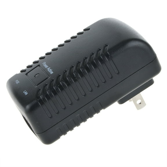 FITE ON 48V 0.5A Wall Plug POE Injector Ethernet Adapter IP Phone/Camera Power Supply US