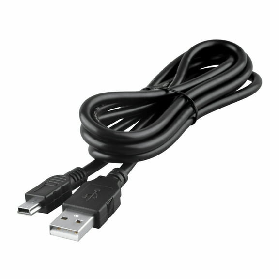 FITE ON 5ft USB Data Sync PC Cable Cord Lead For Epson WorkForce DS-40 Portable Color Document Scanner J361A B11B225201 B12B867201