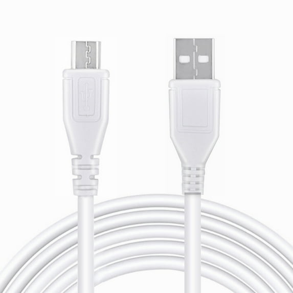 FITE ON 5ft White Micro USB Power Charging Cable Cord Replacement for JBL CLIP FLIP 2 3 Charge Pulse Bluetooth