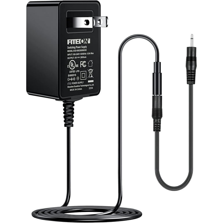 FITE ON 6V AC Power Adapter Replacement for Heater Big Buddy