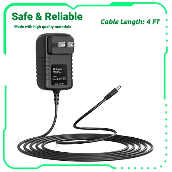 FITE ON 9V 2A AC Adapter Charger Compatible with MID M1006 M1006S Google 2.2 Android WiFi Tablet PC