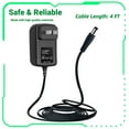 thumbnail image 1 of FITE ON 9V AC Adapter Charger Compatible with Casio CTK-710 Keyboard Power Supply Cord Mains PSU, 1 of 5
