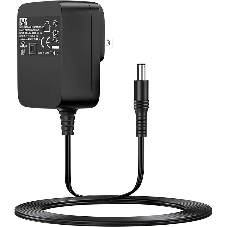 MyVolts Chargeur 9V Compatible Alesis Nitro Module – Adaptateur Secteur Prise Française, Fiable Et Sécurisé