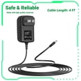 thumbnail image 1 of FITE ON 9V AC Adapter Compatible with TR120 Wireless Headphone Transmitter Power Supply, 1 of 5