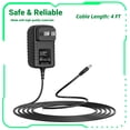 thumbnail image 1 of FITE ON AC Adapter Compatible with Alexander Pedals Forget Me Not Delay Pedal Charger Power Supply, 1 of 5