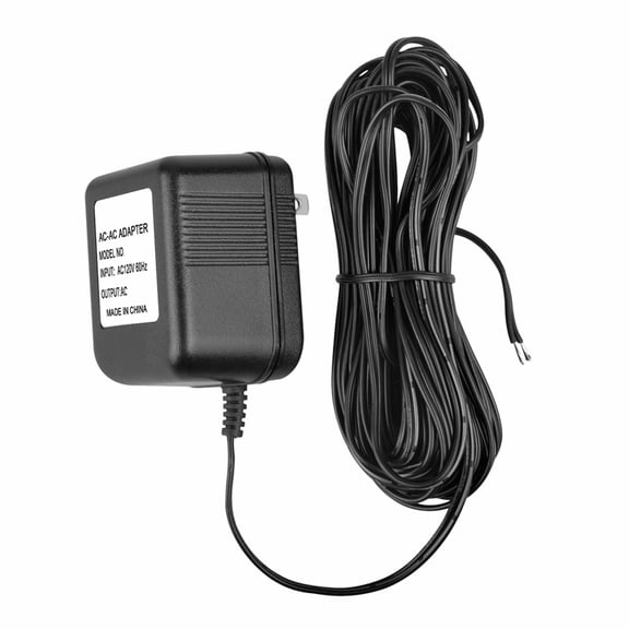 FITE ON Compatible 26ft AC 24V C-Wire Power Adapter Transformer Replacement for Doorbell & Smart Wifi Thermost