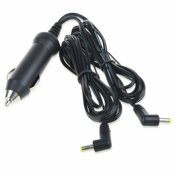 FITE ON Compatible Auto Car DC Charger Replacement for Insignia NS-D7PDVD 7" Dual Screen Portable DVD Player