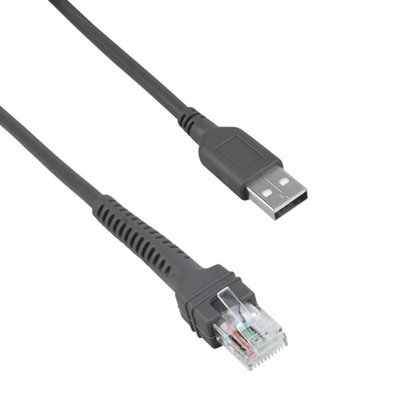 FITE ON USB Cable Compatible with Motorola Symbol LS2208 Barcode Scanner 1.8m/ft