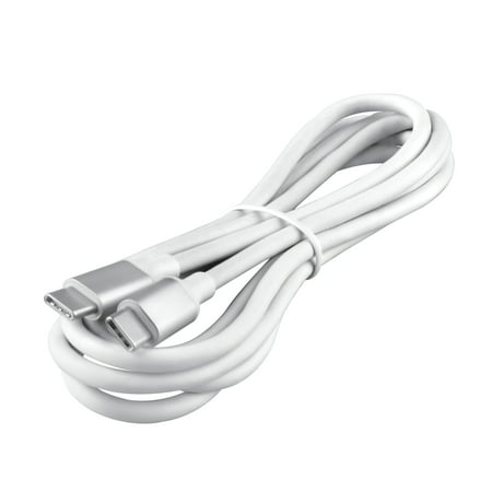 FITE ON White 5ft 100W USB-C to USB-C Data Sync Power Adapter Charger Cord Cable Compatible with HP EliteBook Dock G4 Docking Station L13899-001 ProBook Laptops