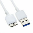 thumbnail image 1 of FITE ON White USB 3.0 PC Data Cable Cord Lead Compatible with WD My Book Essential WDBACW0040HBK HDD, 1 of 3