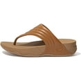 thumbnail image 1 of FITFLOP Walkstar Leather Toe-Post Women Adult Women 8 DX5-592 Light Tan, 1 of 3
